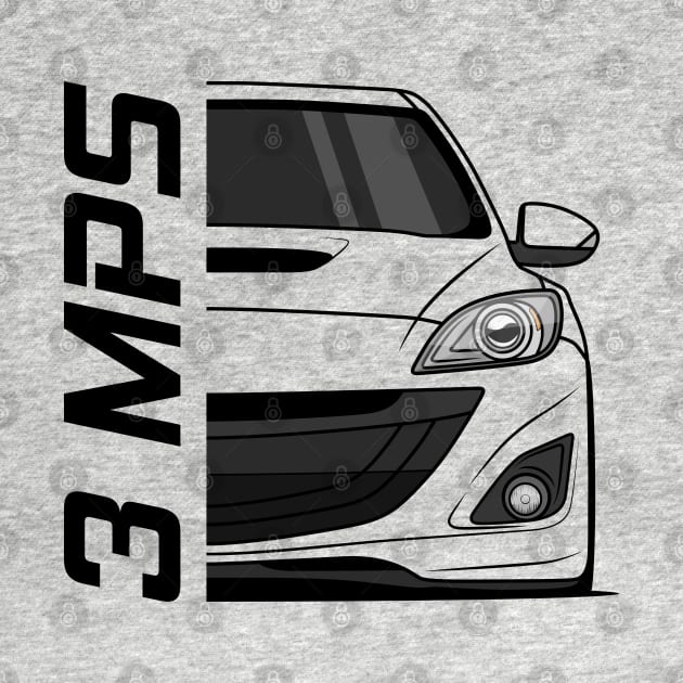 Front 3 MPS Mazdaspeed3 JDM by GoldenTuners